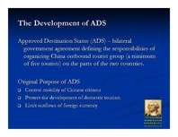 Prezentációk 'Tourism in China', 9.                