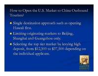 Prezentációk 'Tourism in China', 16.                