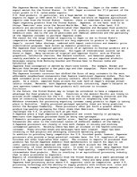 Esszék 'A Comparative Advantage of US Food Products in Japan', 1.                