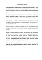 Esszék 'Do We Need School Uniforms?', 1.                