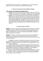 Összefoglalók, jegyzetek 'English for Lawyers', 18.                