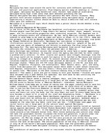 Esszék 'Controversial - the Prohibition of Marijuana', 1.                