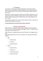 Kutatási anyagok 'Kinder Chocolate Marketing Strategy Analysis', 3.                