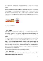Kutatási anyagok 'Kinder Chocolate Marketing Strategy Analysis', 7.                