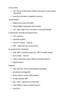 Összefoglalók, jegyzetek 'Történelem 1944-1989', 8.                