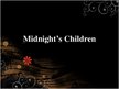 Prezentációk 'Analysis of "Midnight's Children" by Salman Rushdie', 1.                