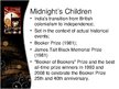 Prezentációk 'Analysis of "Midnight's Children" by Salman Rushdie', 10.                