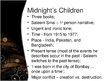 Prezentációk 'Analysis of "Midnight's Children" by Salman Rushdie', 11.                