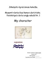 Esszék 'My Character', 1.                