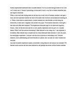 Esszék 'Painful Experiences Sometimes Teach Valuable Lessons', 1.                