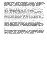 Esszék 'The Voucher System and the Establishment Clause', 1.                