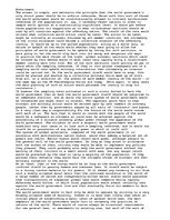 Esszék 'Democratic World Government ', 3.                