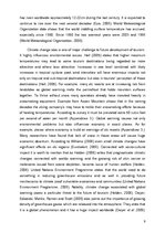 Kutatási anyagok 'Dealing with Security, Effect of Natural Disasters and Global Warming on Tourism', 9.                