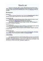 Prezentációk 'Muscle Car', 28.                