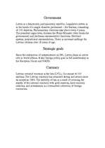 Összefoglalók, jegyzetek 'Latvia', 7.                