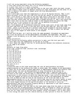 Esszék 'The Effect of Light Intensity on the Rate of Photosynthesis', 2.                