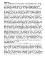 Esszék 'Why Shakespeare is a genius.', 1.                