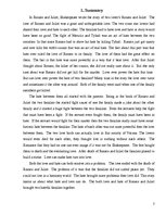 Kutatási anyagok 'Hate and Love in the William Shakespeare's "Romeo and Juliet"', 2.                