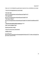 Záródolgozatok 'Internet-based Resources for Developing Students’ Listening Skills in Grade 9', 58.                