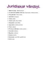 Összefoglalók, jegyzetek 'English Text Translation into Latvian', 4.                