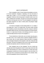 Kutatási anyagok 'Cartography', 3.                