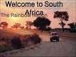 Prezentációk 'South Africa', 1.                