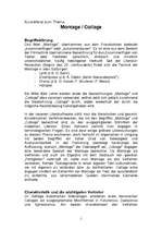 Kutatási anyagok 'Montage / Collage', 1.                