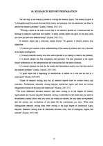 Kutatási anyagok 'General Outlines of Research Process', 17.                