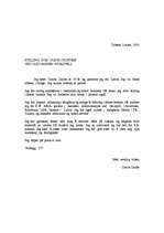 Minták 'Søknad (Pieteikuma vēstule norvēģu valodā)', 1.                