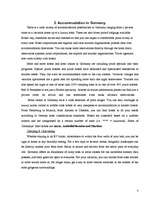 Kutatási anyagok 'Tourism in Germany', 7.                