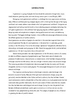Kutatási anyagok 'Generations', 1.                