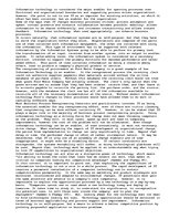 Esszék 'BPR and Information Systems - IT as an Enabler', 1.                