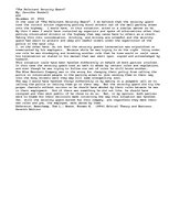 Esszék 'The Reluctant Security Guard', 1.                