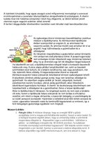 Esszék 'Táplálkozás', 5.                