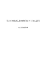 Kutatási anyagok 'Cross-cultural Differences - Table Manners and Etiquette Around the World', 1.                