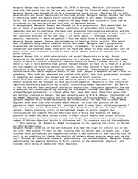 Esszék 'Margaret Sanger', 2.                