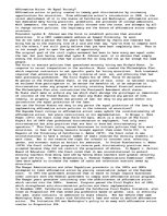 Esszék 'Affirmative Action', 1.                