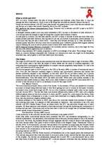 Kutatási anyagok 'AIDS and HIV', 1.                