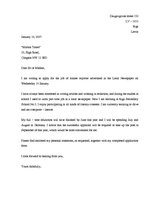 Minták 'Application Letter', 1.                