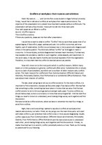 Prezentációk 'Conflicts at Workplace. Their Reasons and Solutions', 1.                