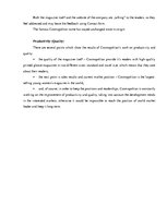 Kutatási anyagok 'Marketing Plan for "Cosmopolitan UK Edition" on the Latvian Market', 7.                