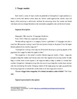 Kutatási anyagok 'Marketing Plan for "Cosmopolitan UK Edition" on the Latvian Market', 15.                