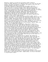 Esszék 'Education', 1.                