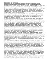 Esszék 'Reengineering the Corporation', 1.                