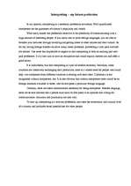 Esszék 'My future profession', 1.                