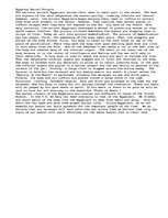 Esszék 'Egyptian Burial Rituals', 1.                