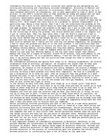 Esszék 'Information Processing', 1.                