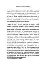 Esszék 'Human and Animal Intelligence', 1.                