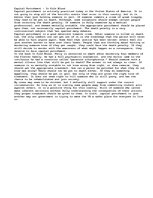 Esszék 'Capital punishment (In Cold Blood) is practiced today in the U.S. and it is a re', 1.                