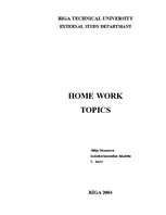 Összefoglalók, jegyzetek 'English Topics', 1.                